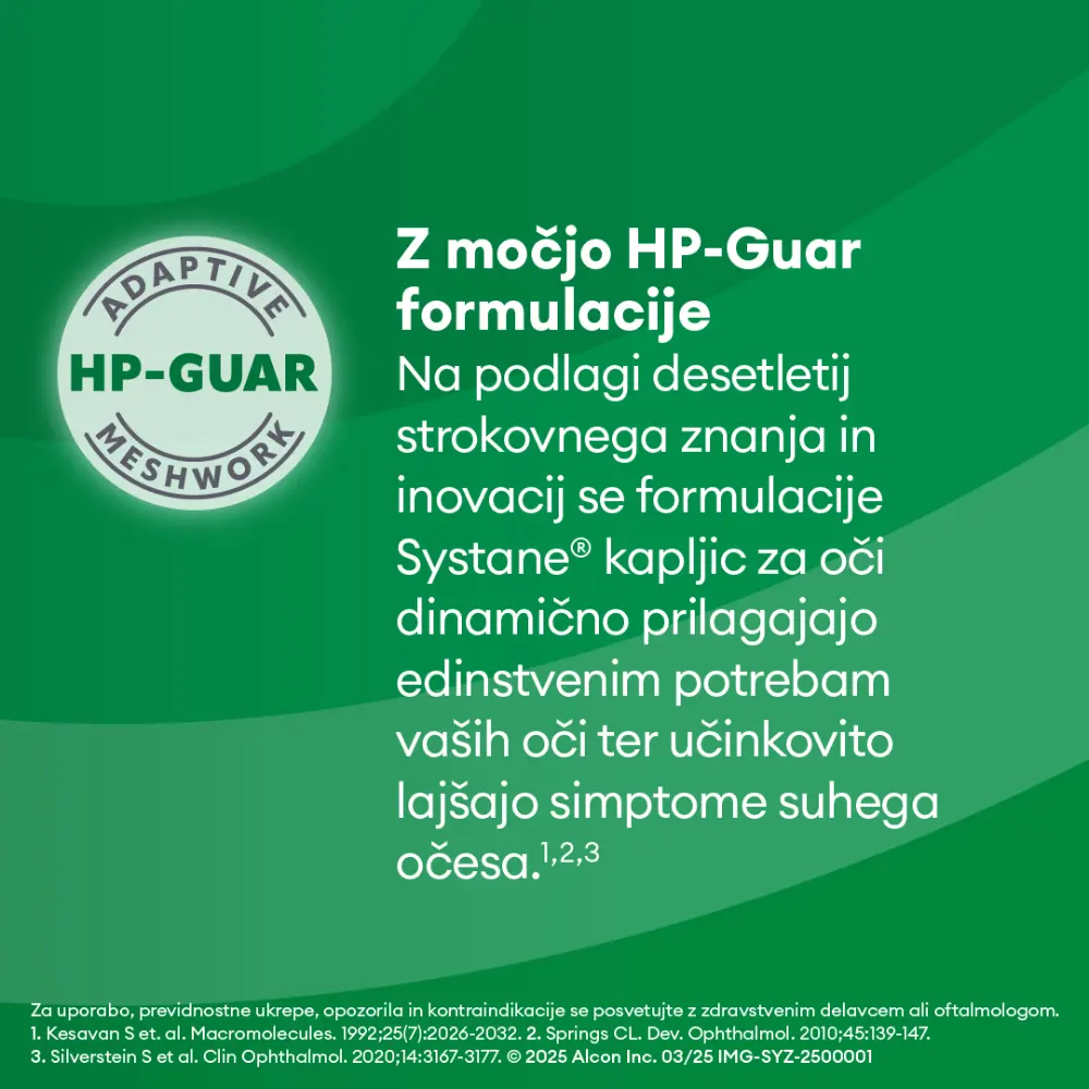 Systane Ultra, vlažilne kapljice za oko brez konzervansov (10 ml)